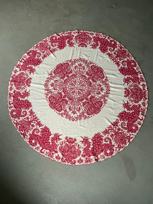 Italian round table cover (185cm diam.)