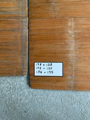 Japanese vintage split bamboo cane mats [3]