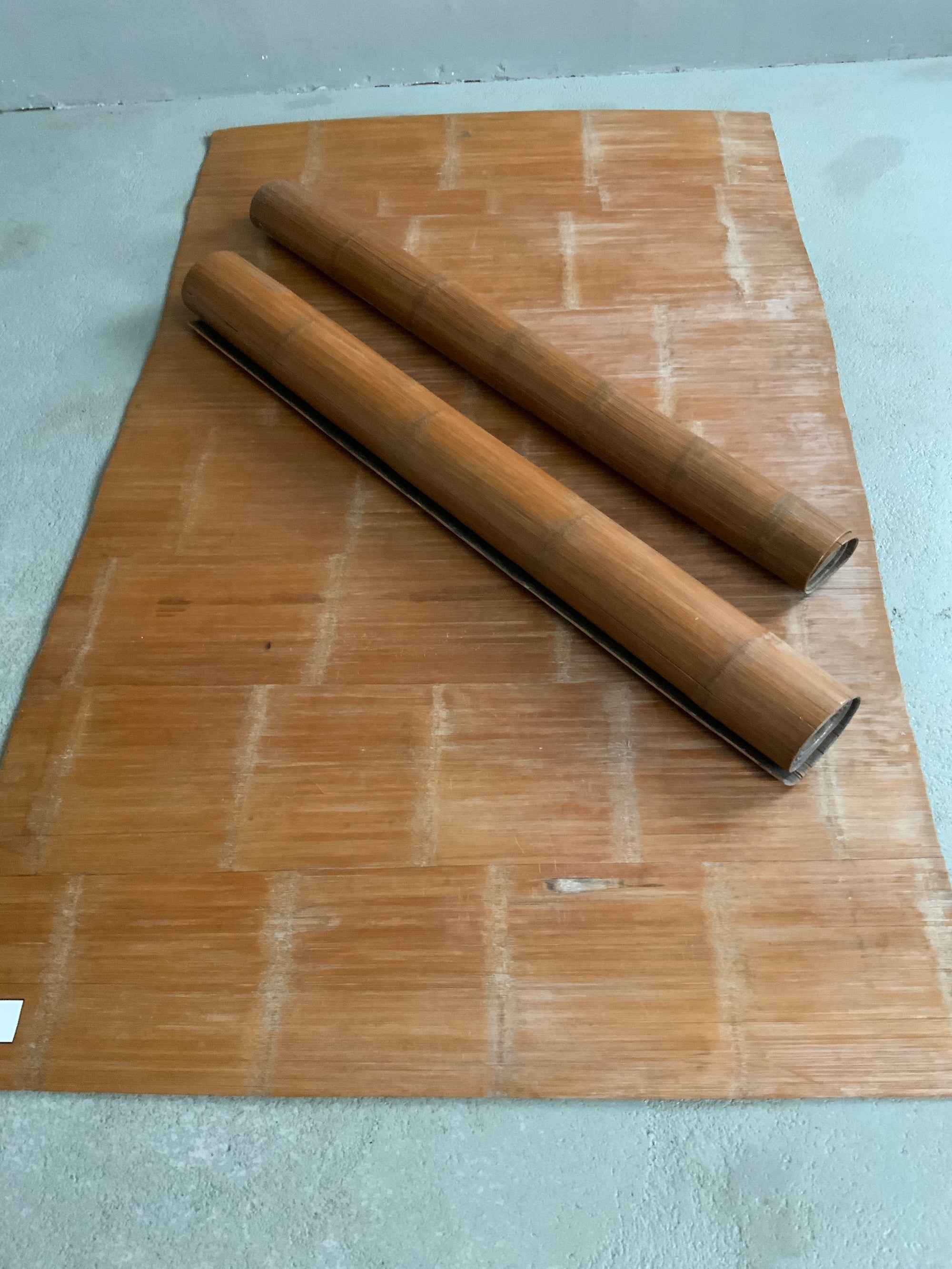 Japanese vintage split bamboo cane mats [3]