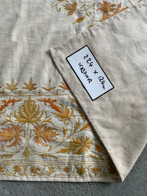 Kashmir vintage embroidery (224 x 124cm)