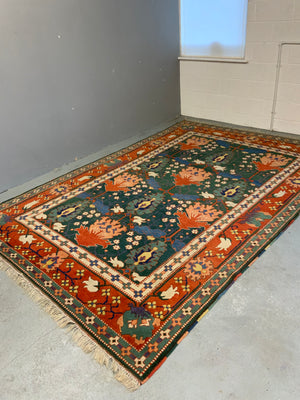 Turkish Arts & Crafts design carpet (330 x 231cm)