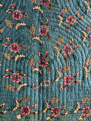 Turkish Kandili quited bedcover (202 x 183cm)