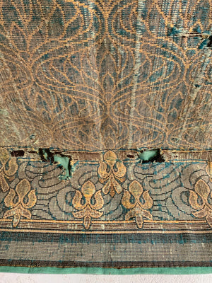 Art Nouveau Belgian(?) flatweave (280 x 226cm)
