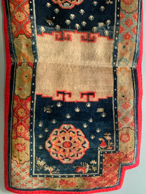 Tibetan antique saddle cover (130 x 72cm)