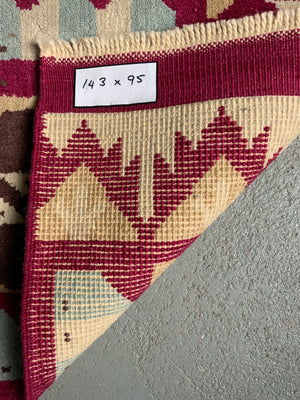 CROR Turkish 'Dutch' design rug (143 x 95cm) *new