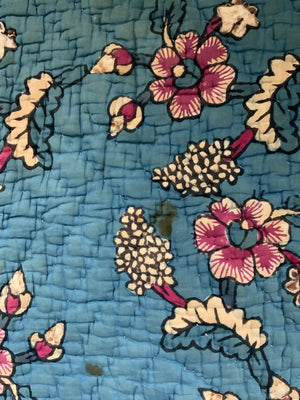 Turkish Kandili quited bedcover (202 x 183cm)