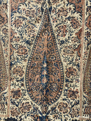 Persian Isfahan Block Print Late 19Th Cent Block