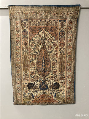 Persian Isfahan Block Print Late 19Th Cent Block