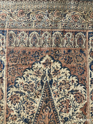 Persian Isfahan Block Print Late 19Th Cent Block