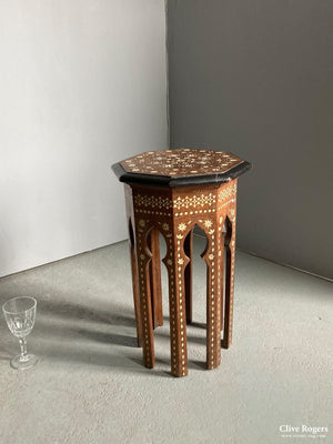 Indian Mysore Table Late 19Th C Table