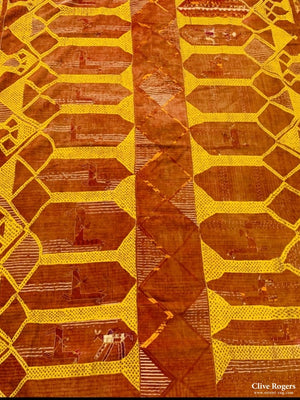 Indian West Punjab Phulkari Shawl