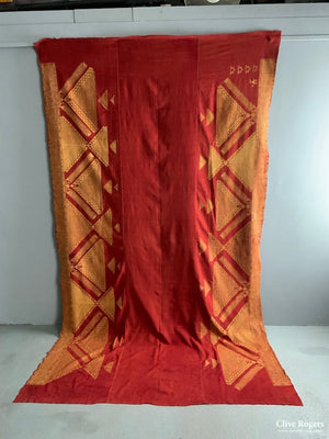 Indo-Pak West Punjab Phulkari Shawl (310 X 176Cm)