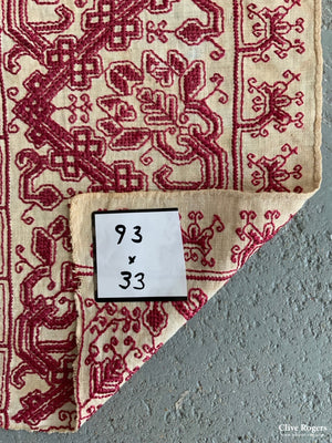 Italian Embroidery (93 X 33Cm)