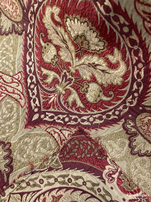 Italian () Heavy Silk And Gilt Brocade Circa 1900 Brocade