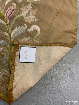 Italian Silk Embroidery (150 X 90Cm)