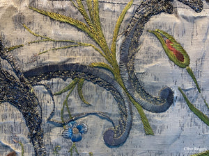 Italian Embroidered Valance 17/18Th Cent