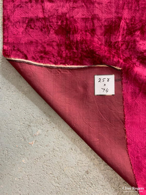 Velvet Embroidery (258 X 74Cm / 145 41Cm)