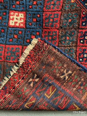 A Pair Of Caucasian Small Rugs Rug