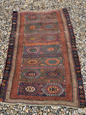 Persian Jaff Kurdish Rug (Af) 19Th Cent Rug