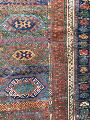 Persian Jaff Kurdish Rug (Af) 19Th Cent Rug
