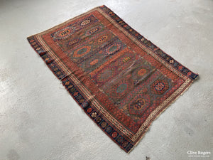 Persian Jaff Kurdish Rug (Af) 19Th Cent Rug