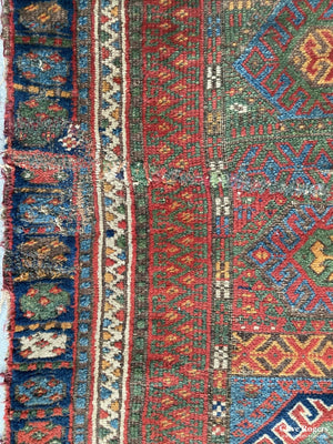 Persian Jaff Kurdish Rug (Af) 19Th Cent Rug