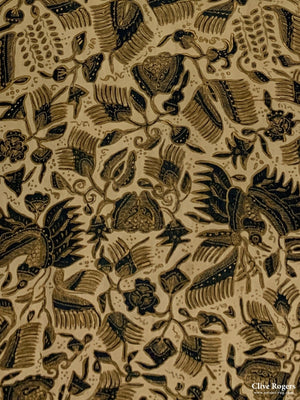 Java Silk Lokan Salendang Batik First Half 20Th Cent Batik