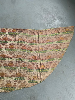 Silk brocade cope face (282 x 110cm)