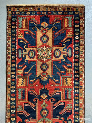 Karajah Rug With Chelaberd/eagle Design (177 X 83Cm)