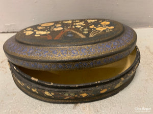 Kashmir Antique Papier Måché Container (34 X 26 8Cm)