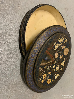 Kashmir Antique Papier Måché Container (34 X 26 8Cm)