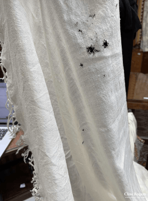 Kashmir Plain Jamawar Shawl (Af) Circa 1850 (350 X 160Cm)