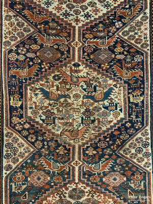 South Persian Khamseh Carpet (271 X 157Cm)