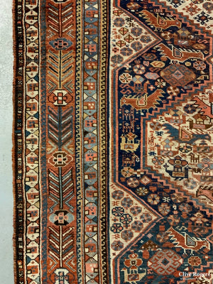 South Persian Khamseh Carpet (271 X 157Cm)