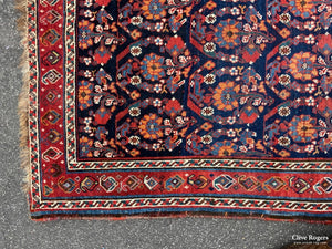 Afshar Or Fars Antique Carpet (305 X 160Cm) Carpet