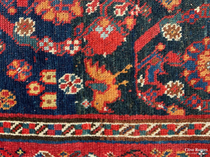 Afshar Or Fars Antique Carpet (305 X 160Cm) Carpet