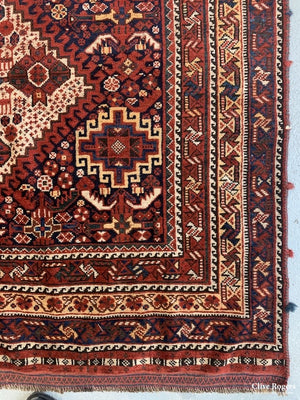 Khamseh Rug Fars Province Circa 1890 (275 X 159Cm)