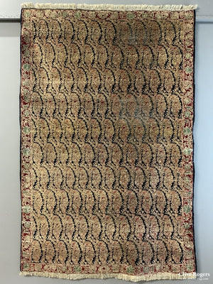 Khorossani () Part Silk Rug (187 X 124Cm)