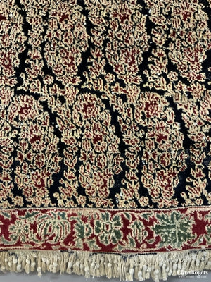 Khorossani () Part Silk Rug (187 X 124Cm)