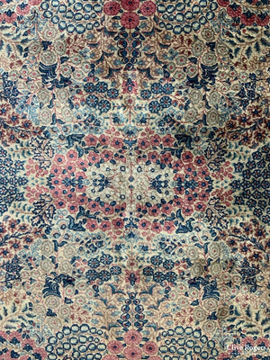 Kirman Rug With Millefleur Design (196 X 131Cm)