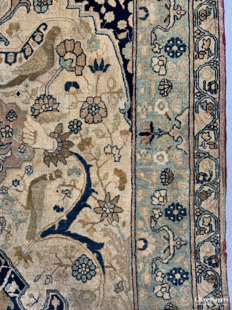 Kirman vintage niched rug (178 x 135cm) - Clive Rogers