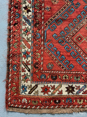 Kurdish Antique Rug (190X 113Cm)