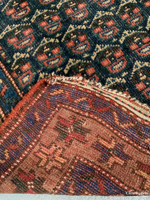 Kurdish Antique Rug (220 X 119Cm)