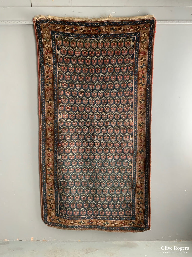 Kurdish Antique Rug (220 X 119Cm)