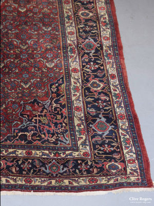 Persian Bidjar Carpet Early 20Th Cent Carpet