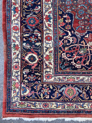 Persian Bidjar Carpet Early 20Th Cent Carpet