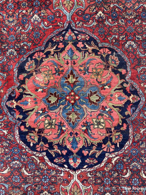 Persian Bidjar Carpet Early 20Th Cent Carpet