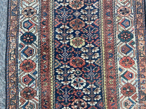 Kurdish Hamadan Antique Runner (490 X 108Cm) Runner