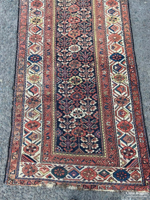 Kurdish Hamadan Antique Runner (490 X 108Cm) Runner