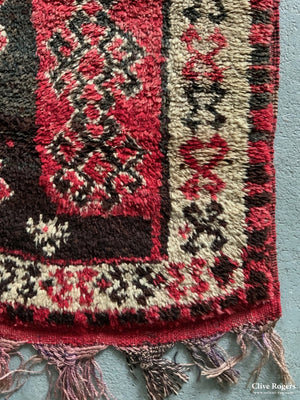 Iraqi / Kurdish Herki Long Rug (270 X 130Cm) Rug